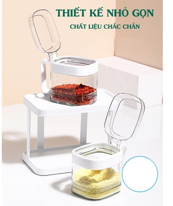 SET 4 HŨ GIA VỊ HOKORI