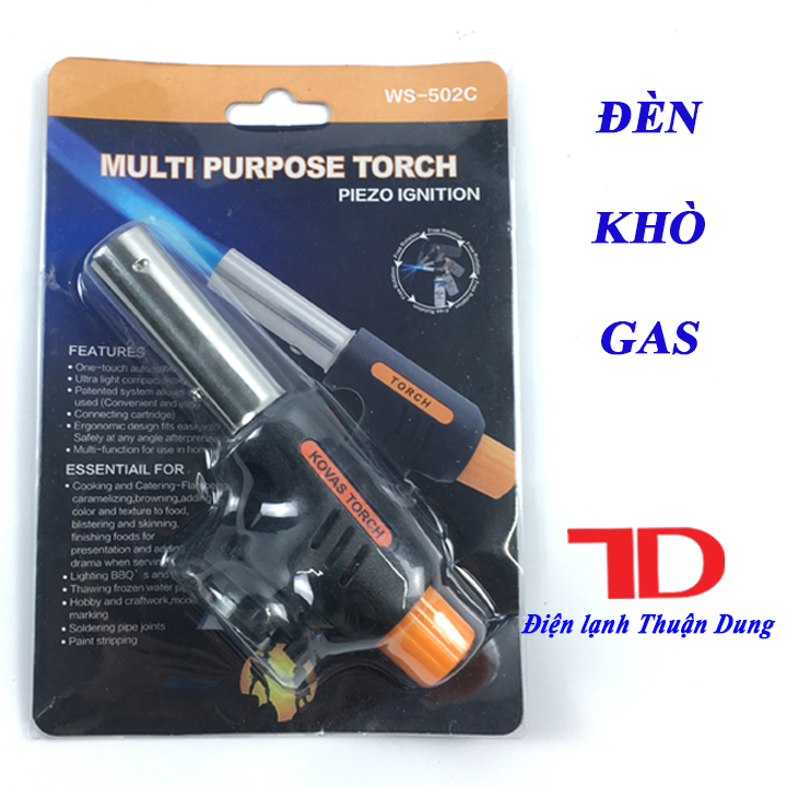 Đèn khò gas ws 502c, kt-06, điện lạnh thuận dung