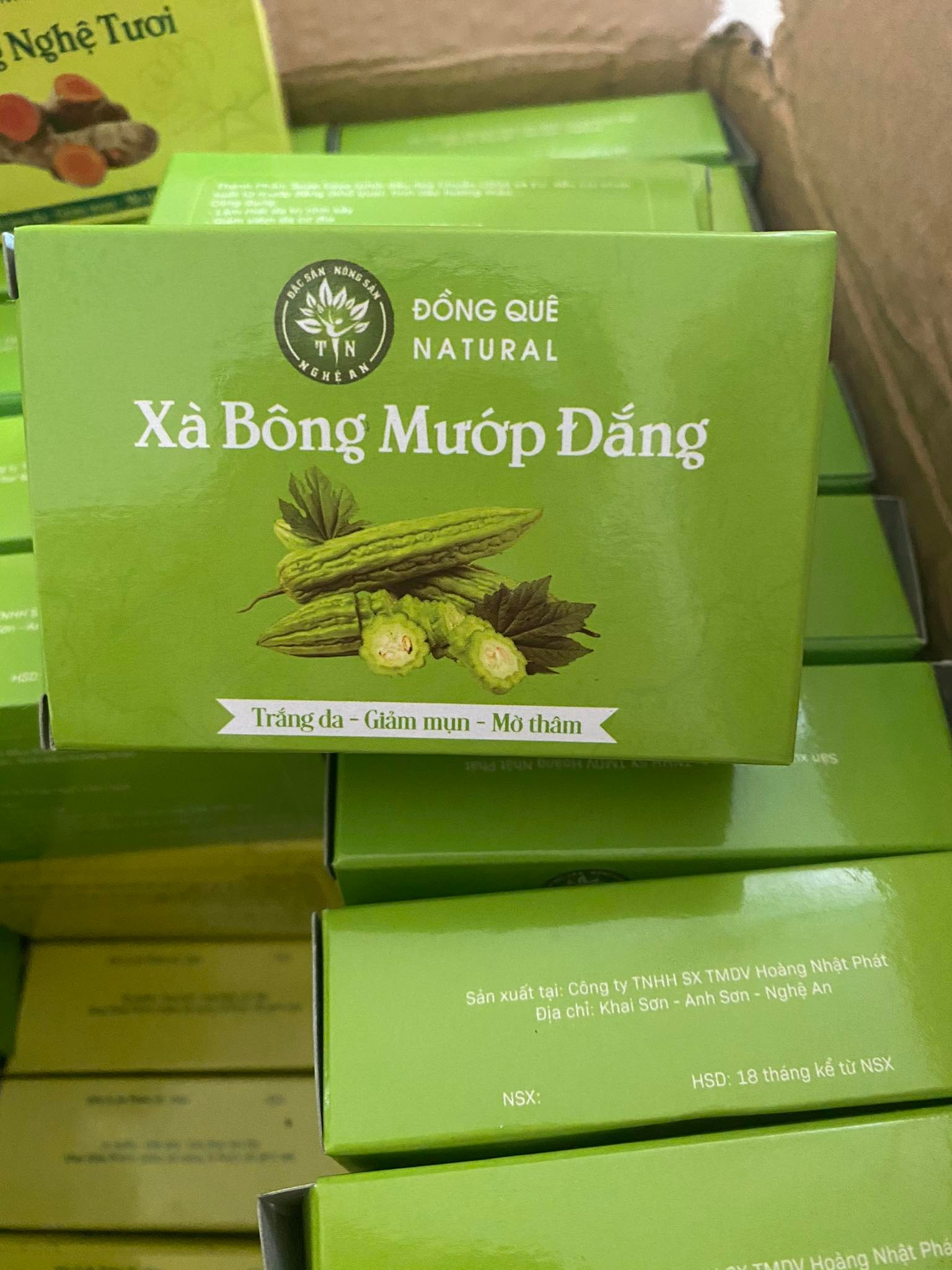 Xà bông nghệ tươi