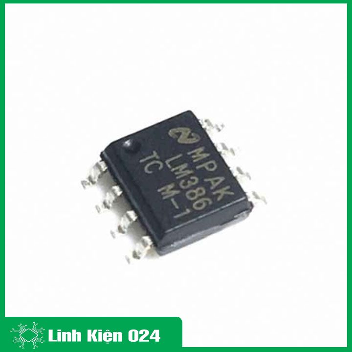 IC LM386 DIP8 / SOP8 khuếch đại công suất