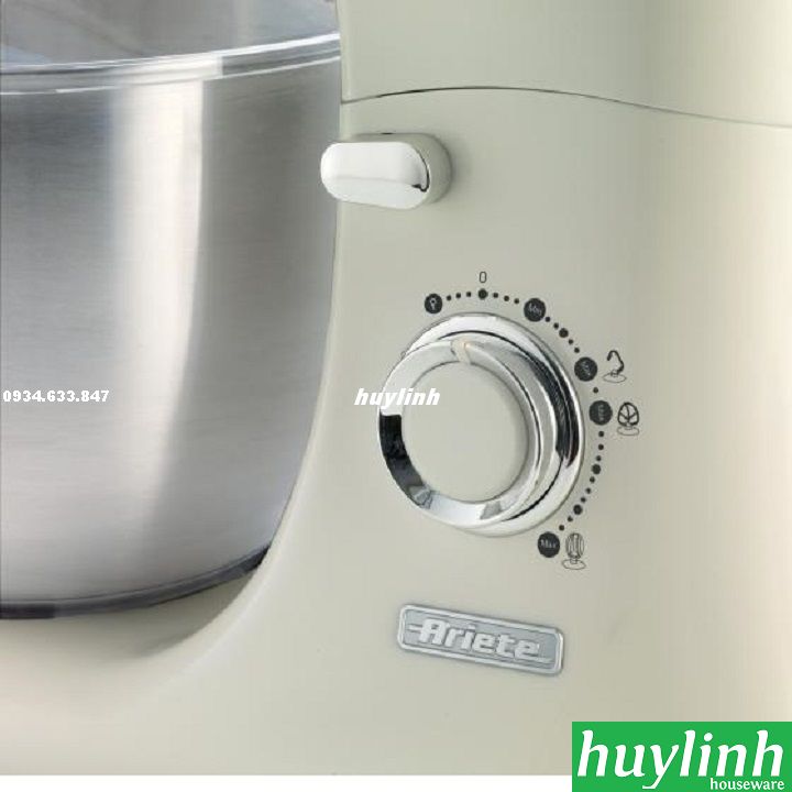 [HCM][Trả góp 0%]Máy đánh trộn bột đa năng Ariete MOD 1588 - 5.5 lít - BH 24 tháng