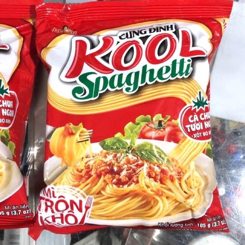 Mì Trộn Khô Kool Spaghetti Cung Đình Gói 105g