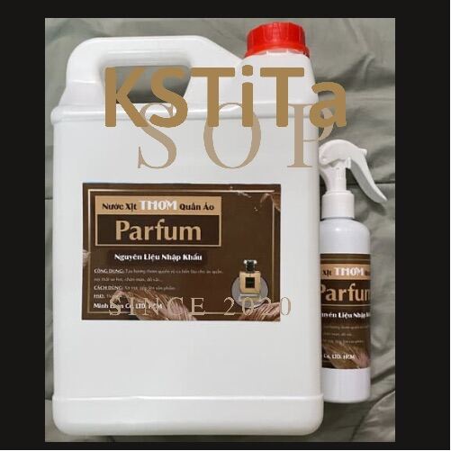 2lit Nước xịt thơm quần áo Parume nước hoa Pháp 2000ml