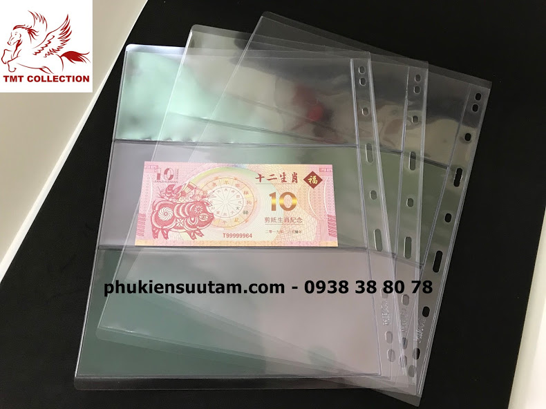 [HCM]COMBO 10 PHƠI ĐỰNG TIỀN GIẤY 3 NGĂN TRONG