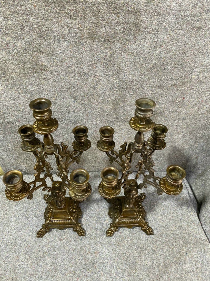 Đôi đèn đồng