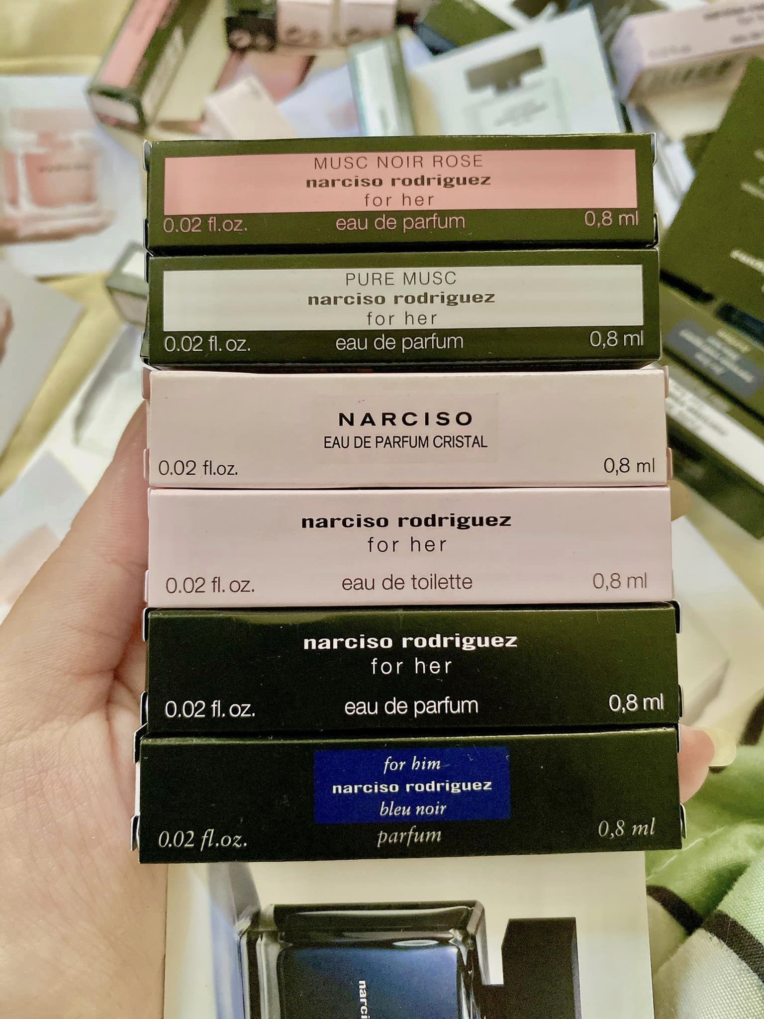 Vial nước hoa Narciso Rodriguez 0.8ml