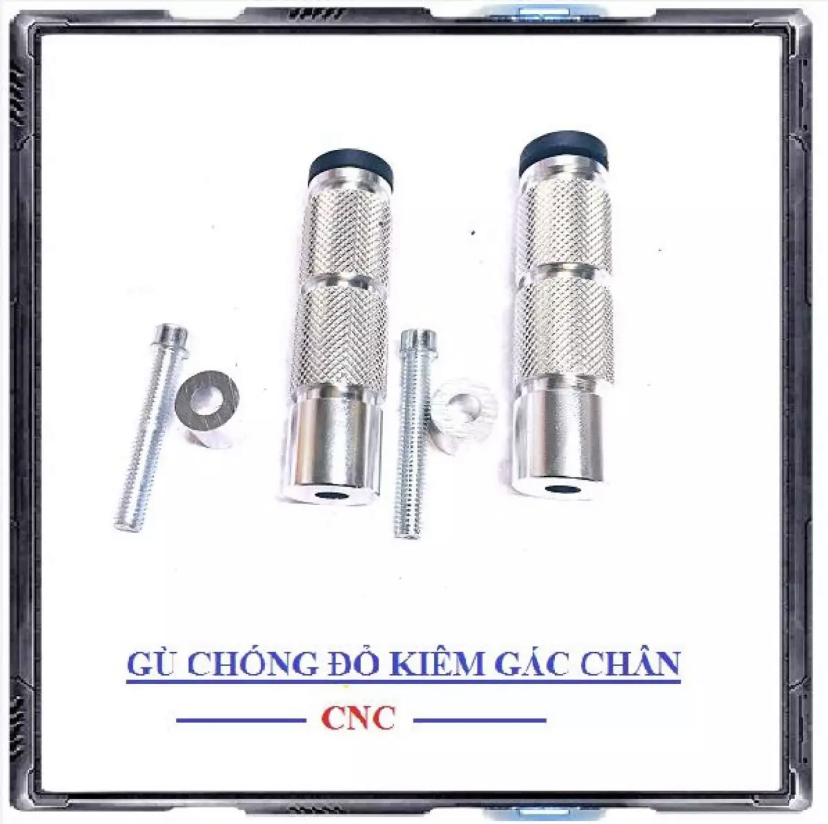 Gù chống đổ sau kiêm gác chân K1