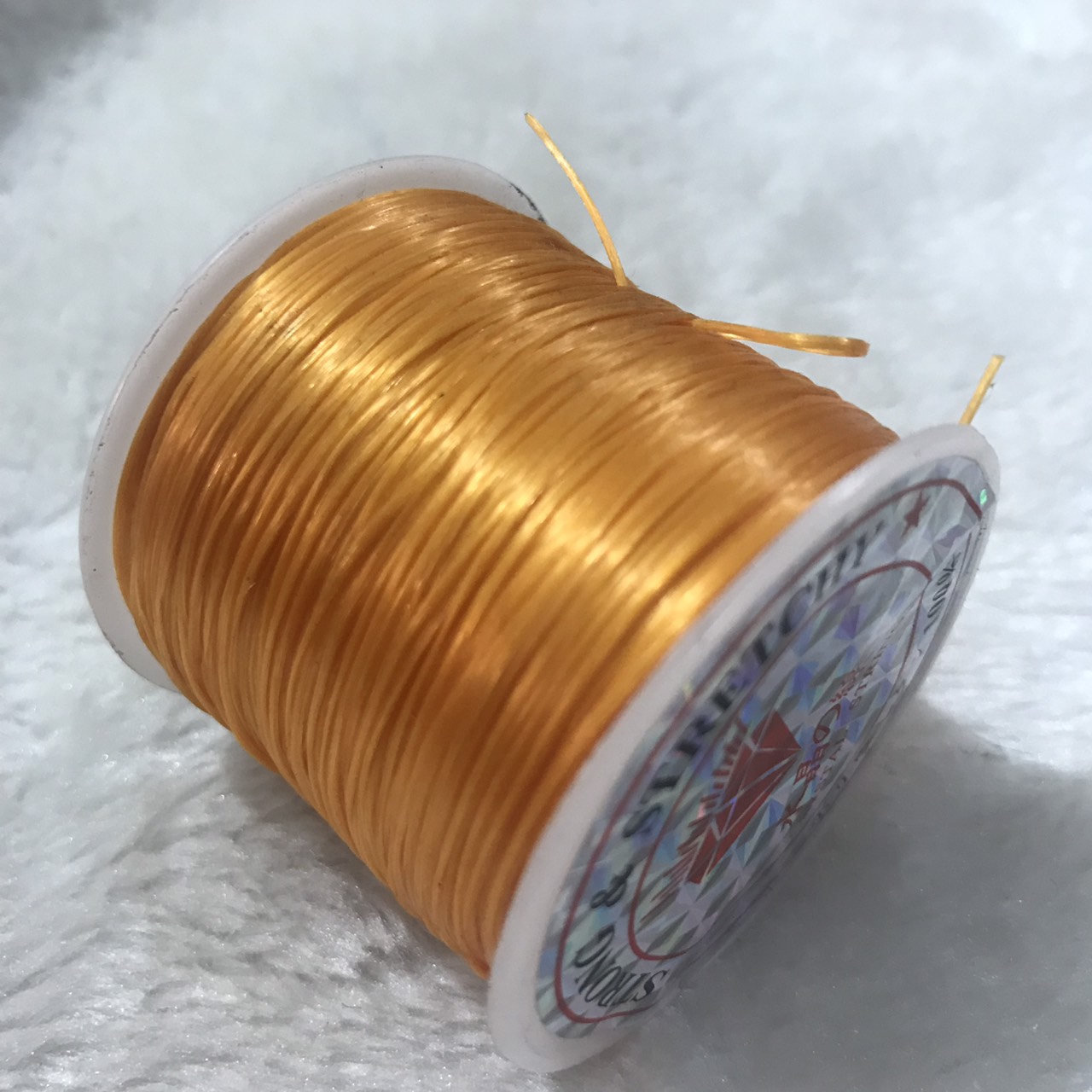 [HCM]Cuộn dây cước lụa xâu vòng 60m/cuộn (Quý khách vui lòng xem kỹ mô tả để chọn màu phù hợp)