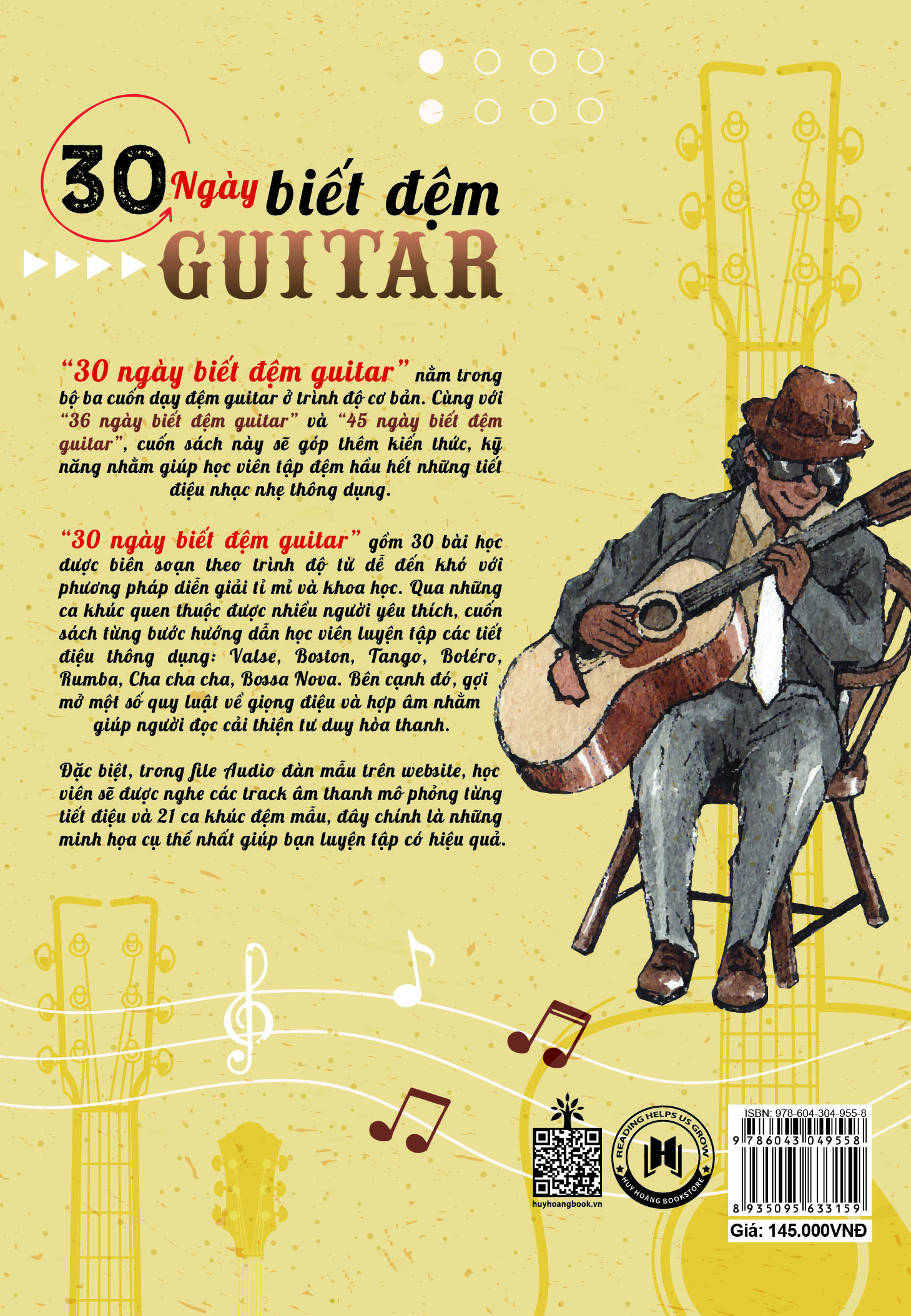 Sách Fahasa - 30 Ngày Biết Đệm Guitar (Tái Bản 2023)