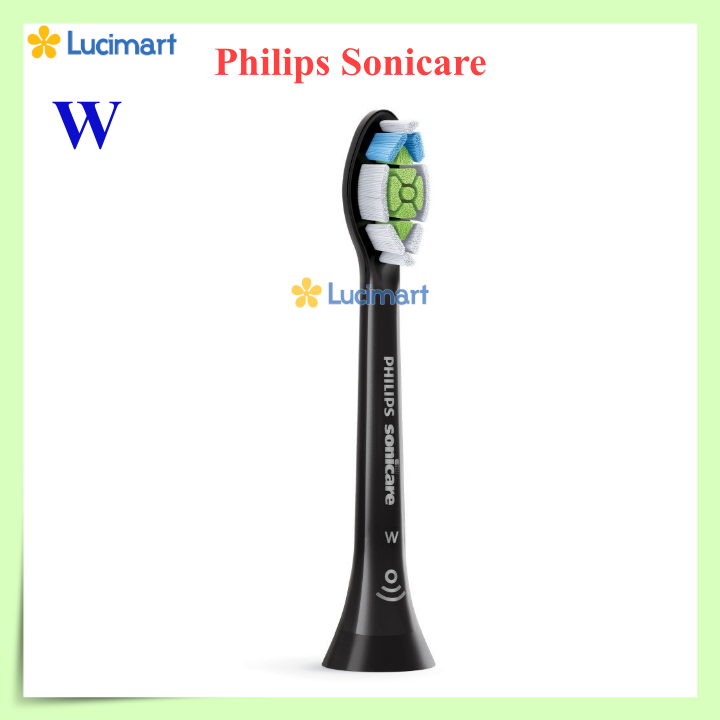 Đầu bàn chải điện Philips Sonicare W Diamond Clean Black [Hàng Mỹ]