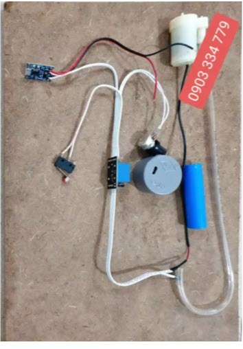 Combo Mạch Chế Máy Rót Rượu Tự Động 3v7 Hàn sẵn