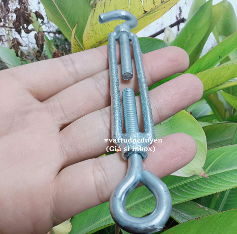Tăng đơ dây cáp thép mạ M6 - [Ø 6mm]