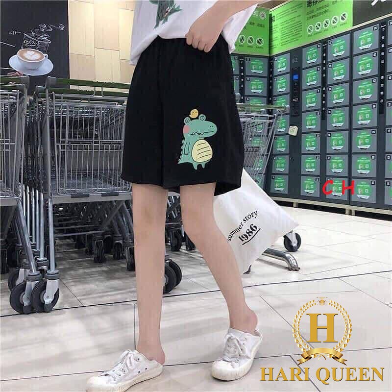 Quần đùi khủng long đội gà COH0520