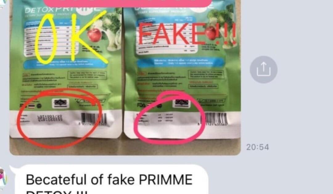 DETOX DTX PRIME - GIẢM CÂN RAU CỦ QUẢ THÁI LAN