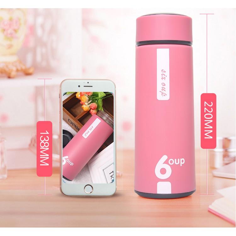 Bình Nước BoLi 6Oup Lõi Thủy Tinh 450ml