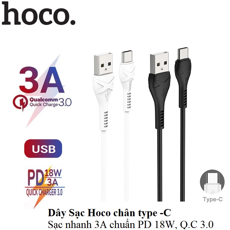 Củ Sạc Nhanh 3A HOCO C12Q DÒNG QC3.0/18W SẠC FULL IPHONE, IPAD, ANDROID
