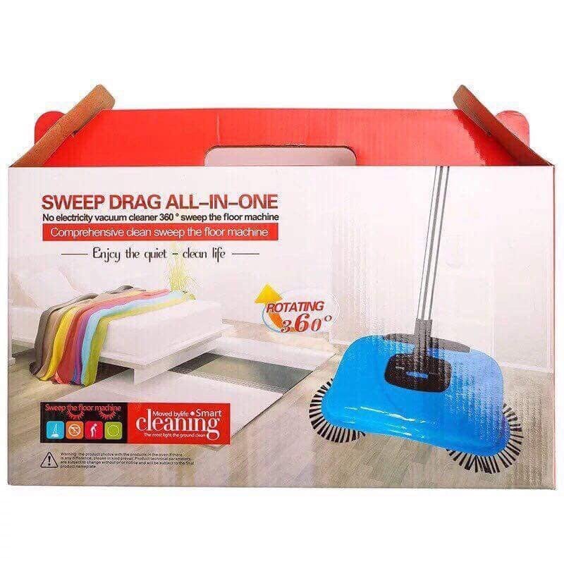 chổi hút bụi thông minh 360 độ đa năng