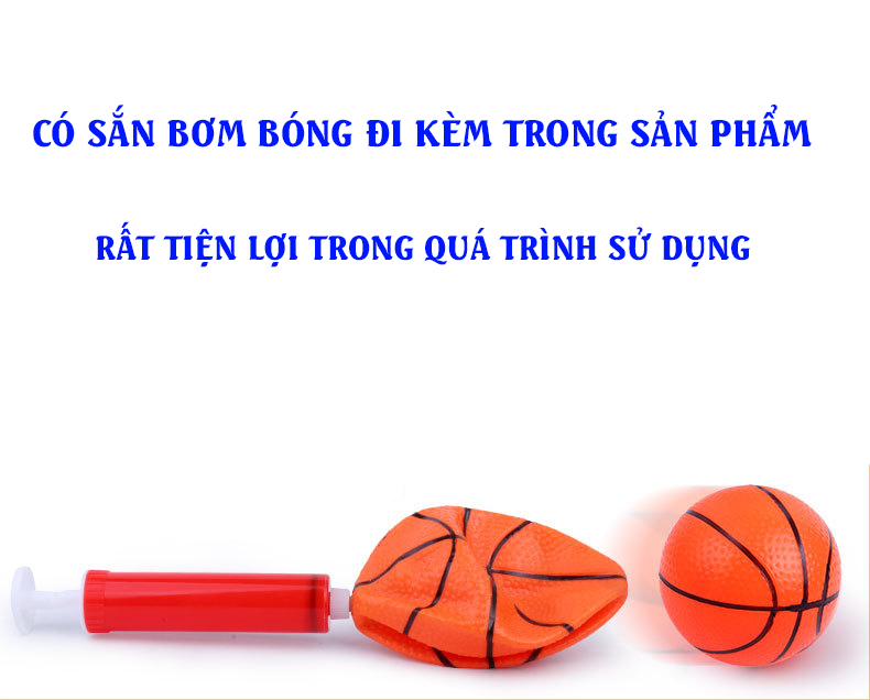 Bóng Rổ Treo Tường Cho Bé - Đồ chơi vận động cho bé