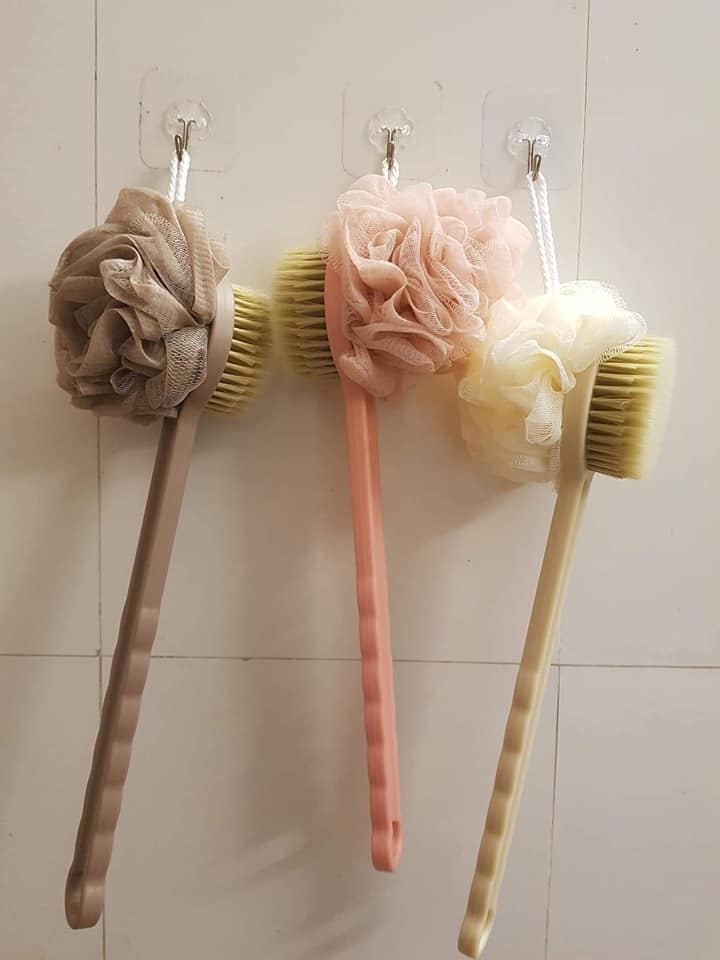 CÂY CỌ LƯNG KÈM BÔNG TẮM XUẤT NHẬT