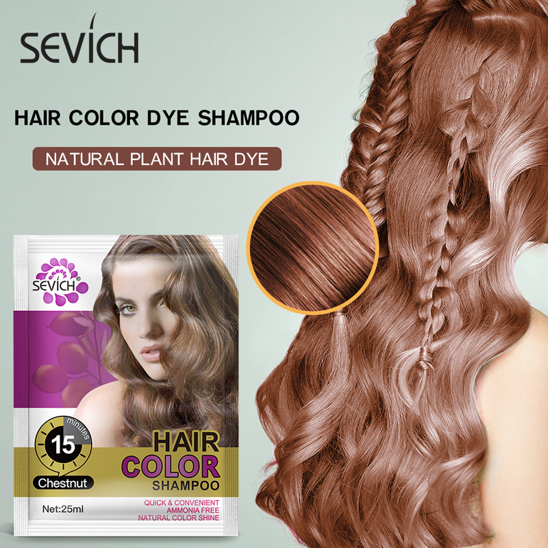 Thuốc Nhuộm Tóc SEVICH 25 Ml/cái Dầu Gội Nhuộm Tóc giá rẻ