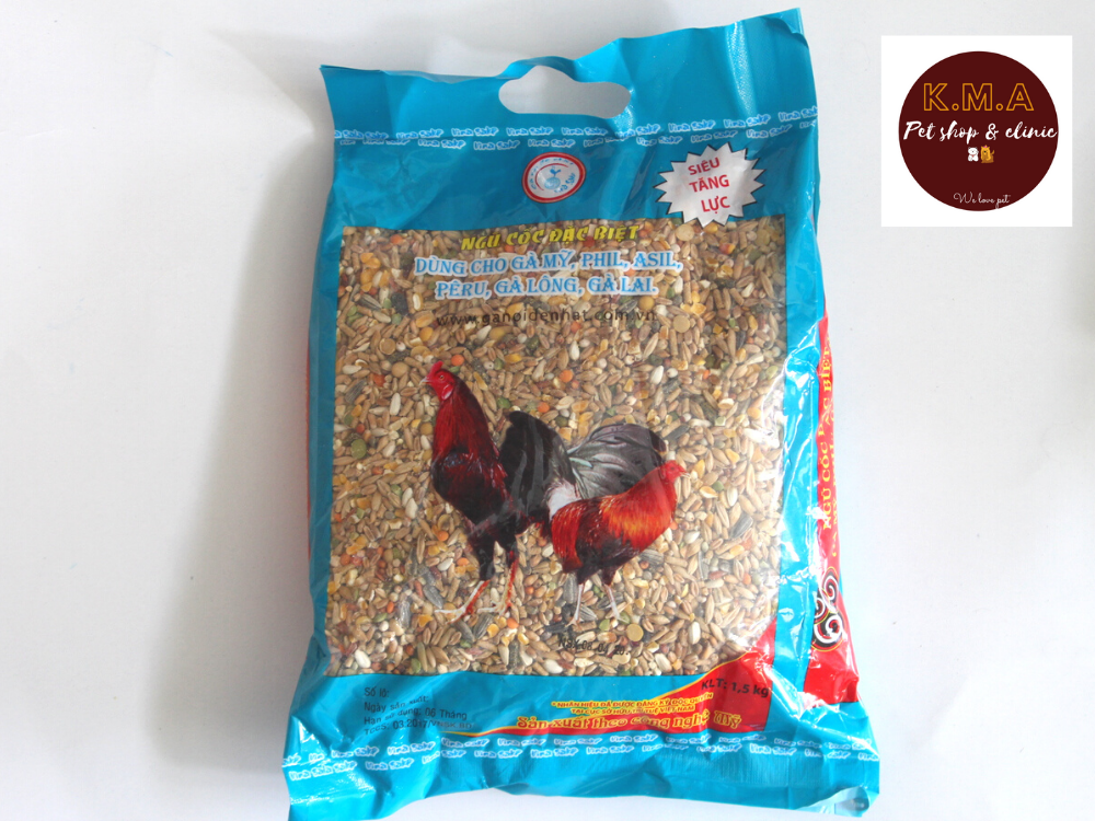 Ngũ cốc đặc biệt dành cho gà đá - gói 1.5kg