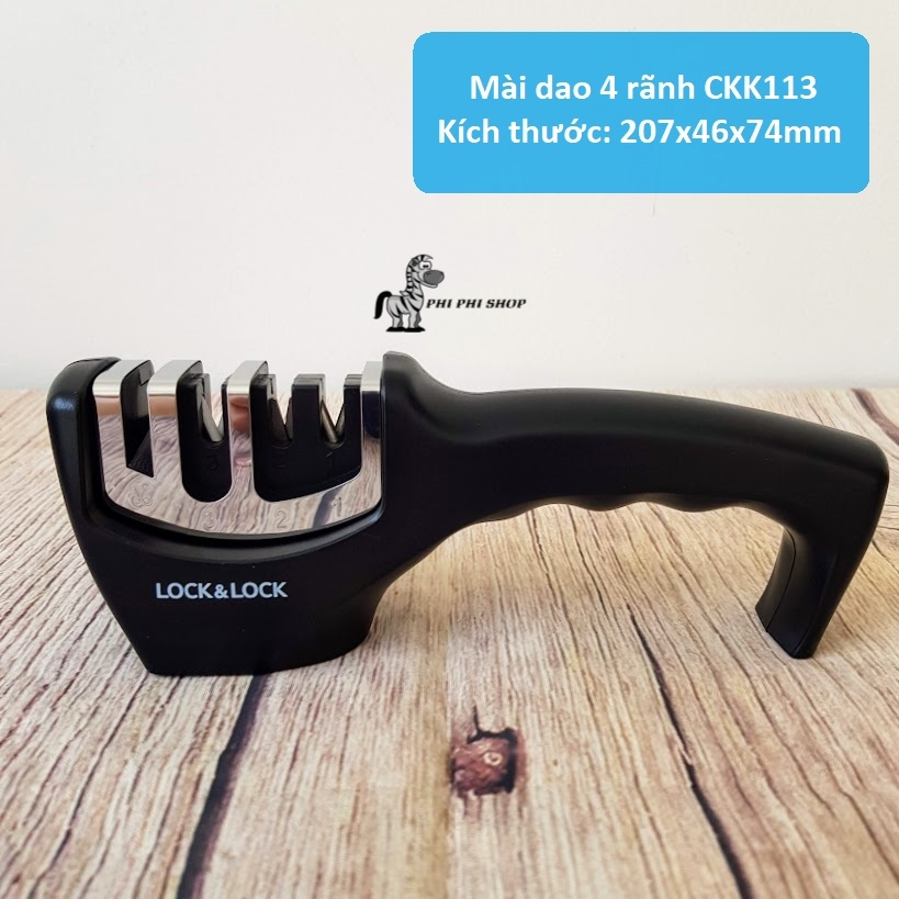 Dụng cụ mài dao kéo 4 trong 1 Lock&Lock CKK113