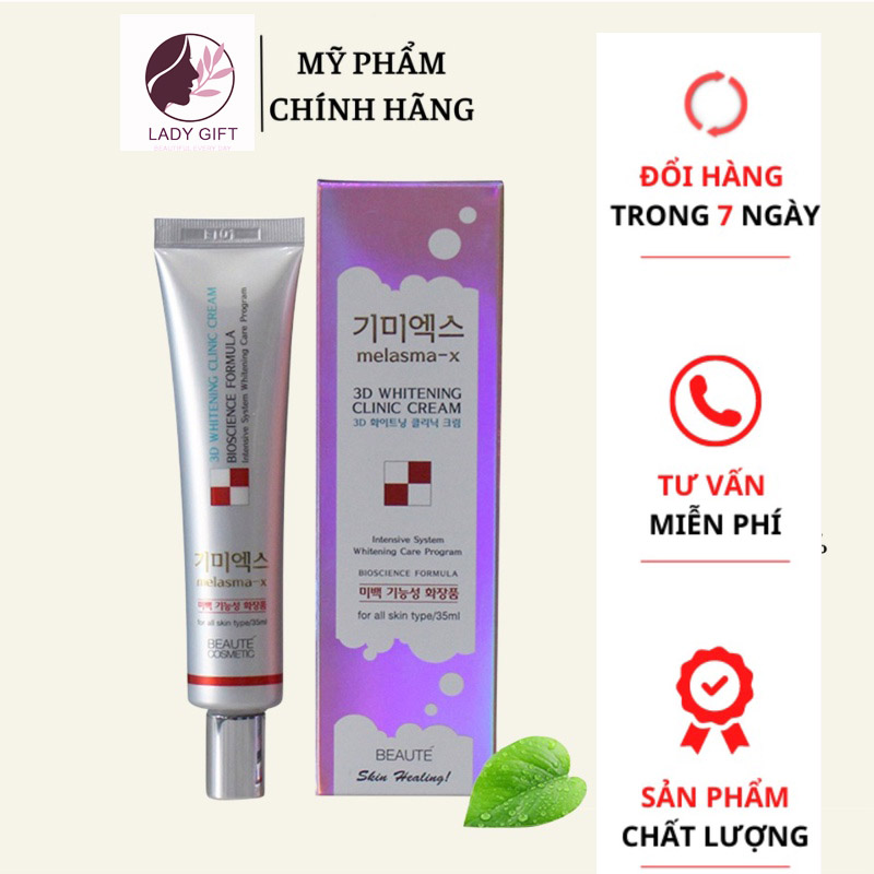 Kem đánh bay nám tàn nhang- Chiết xuất hoa anh đào làm đều màu da - Melasma Cream Lady Gift