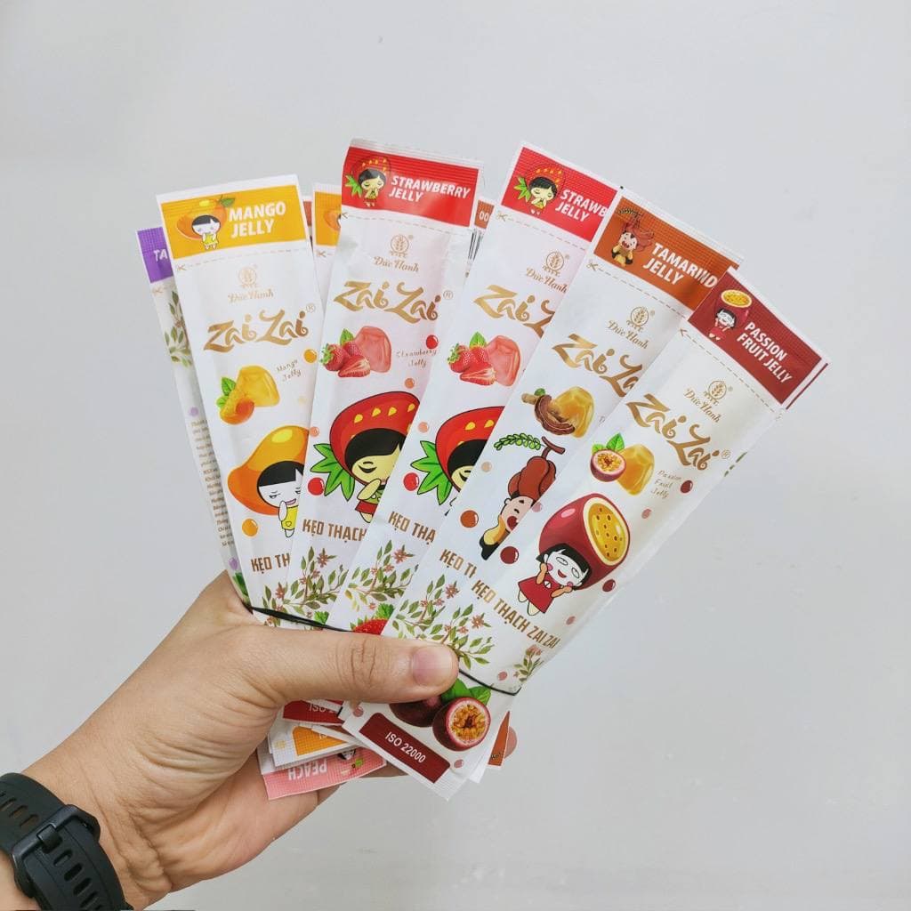 túi 500gr thạch zaizai dài