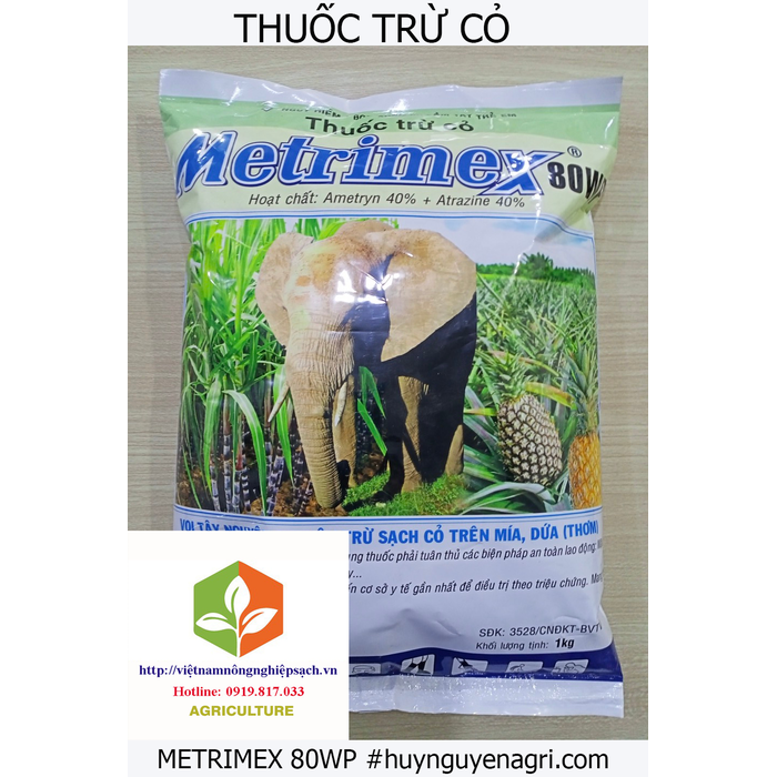 Metrimex 80wp – đặc t-rị cỏ trên ruộng mía