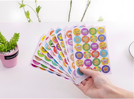 STICKER chăm ngoan khen thưởng bé