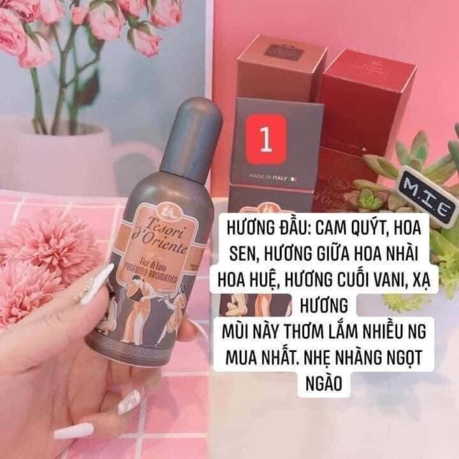 Nước hoa tesori o'riente 100ml siêu thơm