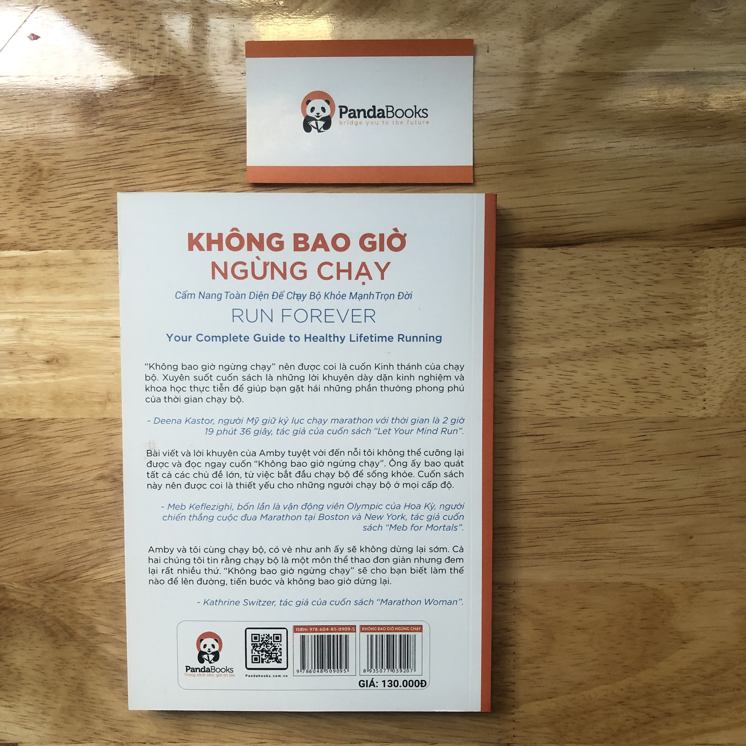 Sách - KHÔNG BAO GIỜ NGỪNG CHẠY (tái bản 2021)