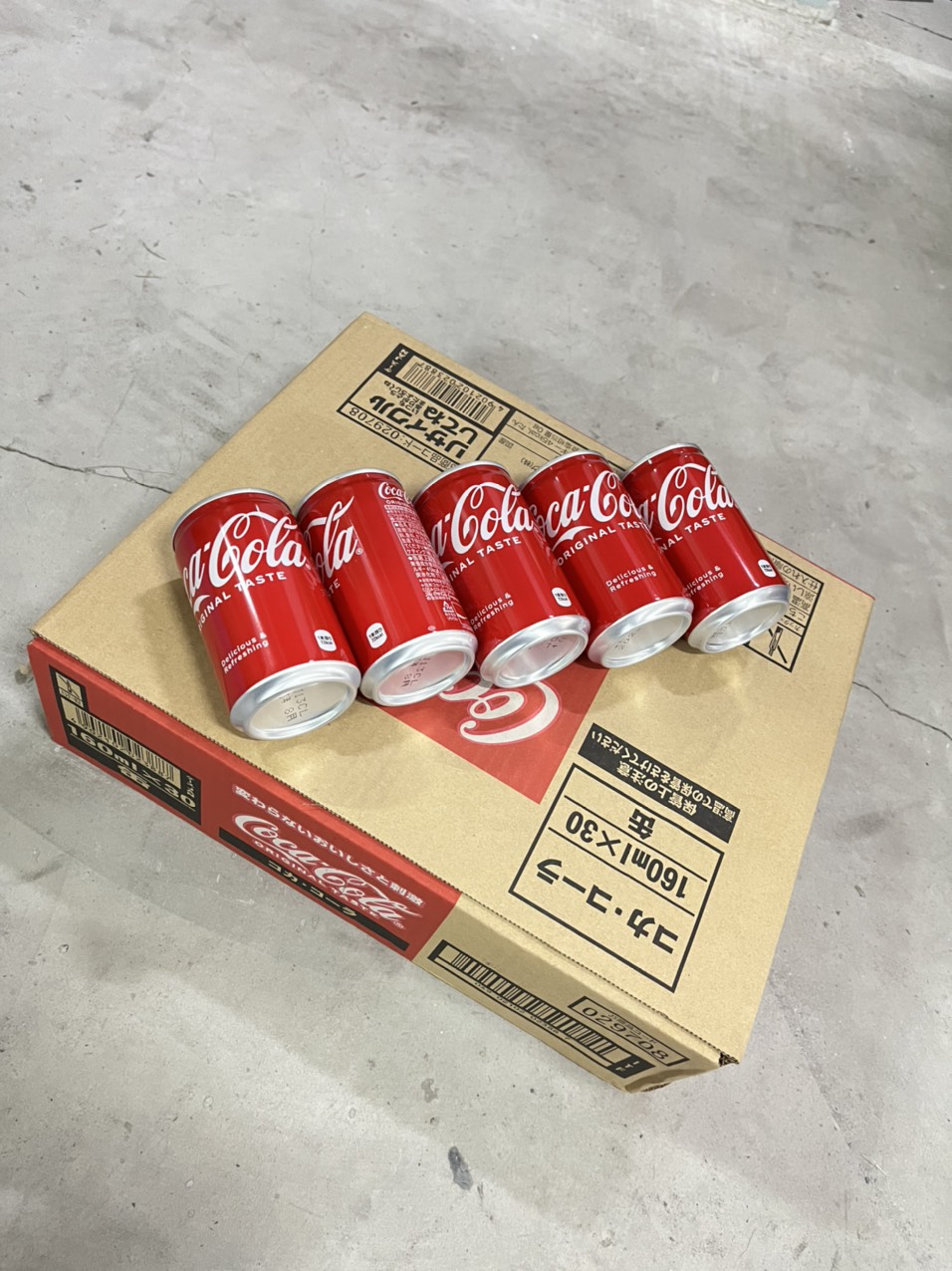 Nước ngọt coca cola nhật bản lon 160ml - Thùng 30 lon