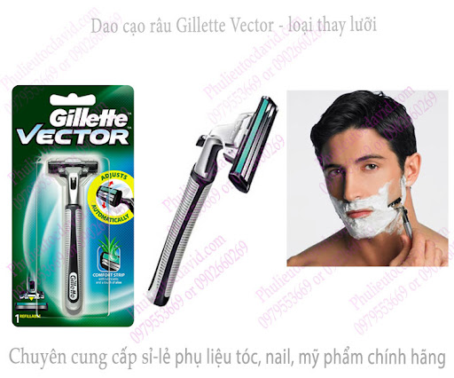 Gillette Vector lưỡi cạo râu 4s