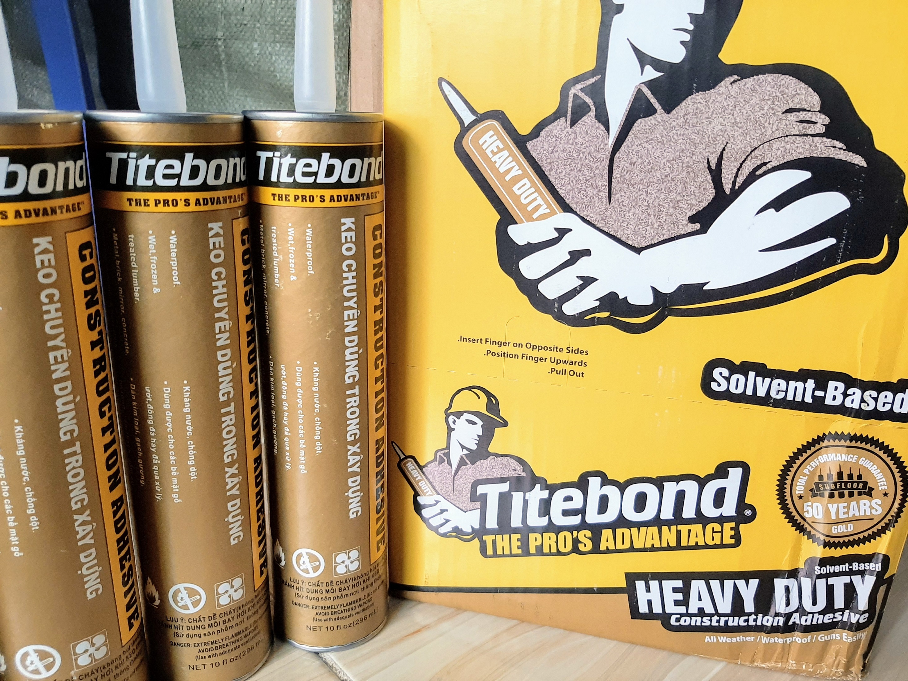 [HCM]Combo 3 chai keo Tibon - Keo ti bon - Keo Titebond dán gỗ.