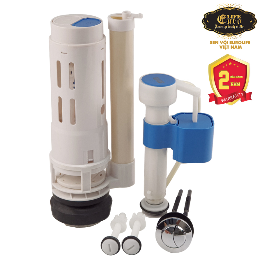Bộ xả bồn cầu 2 chế độ Jet-Flusher siêu mạnh Eurolife EL-TF01