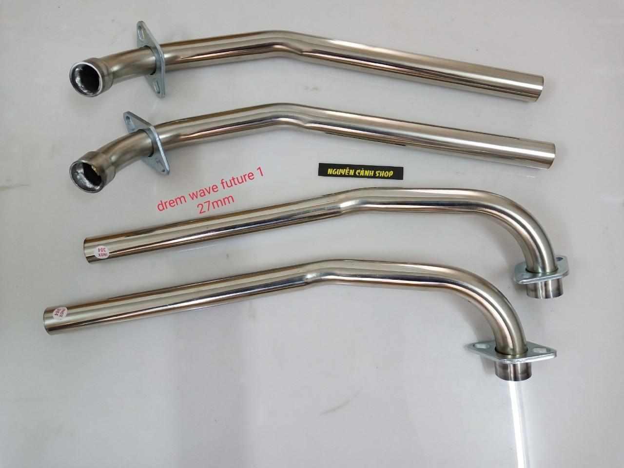 [Hcm]Wave Stainless Steel 304 Exhaust Manifold, 27mm