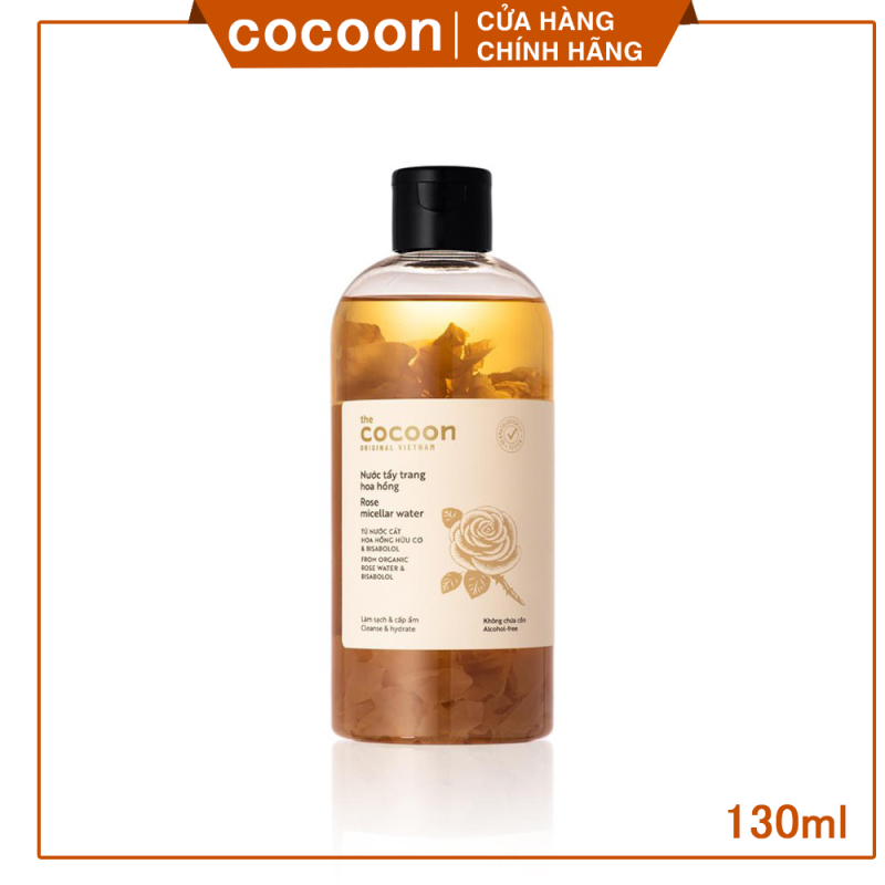 [ LÀM SẠCH - GIỮ ẨM CHO DA ] Nước tẩy trang hoa hồng cocoon(Rose micellar water)  300ml nhập khẩu