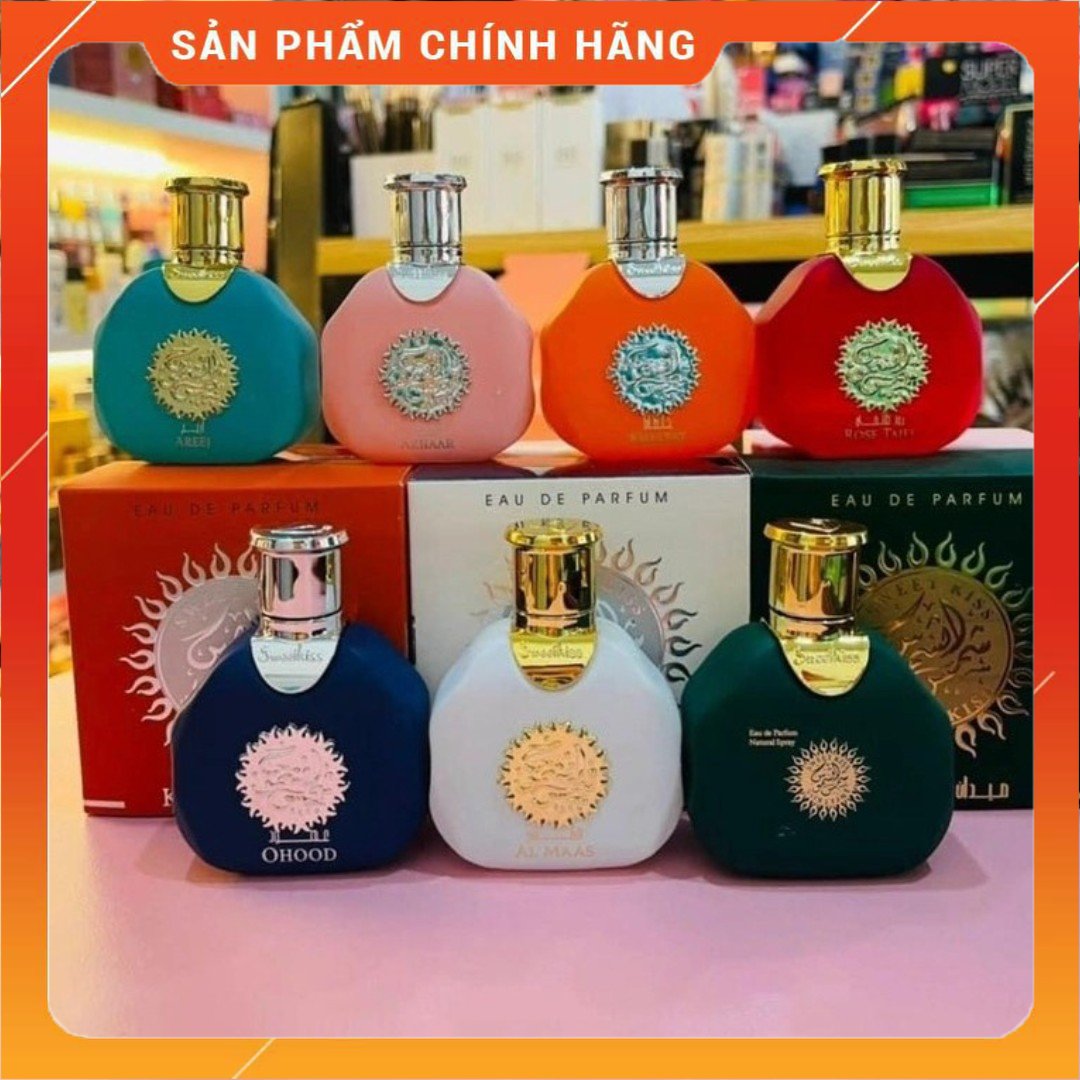 Chuẩn hot) nước hoa sweet kiss perfume dubai 30ml nhiều mùi , quyến rũ , sang trọng , lôi cuốn
