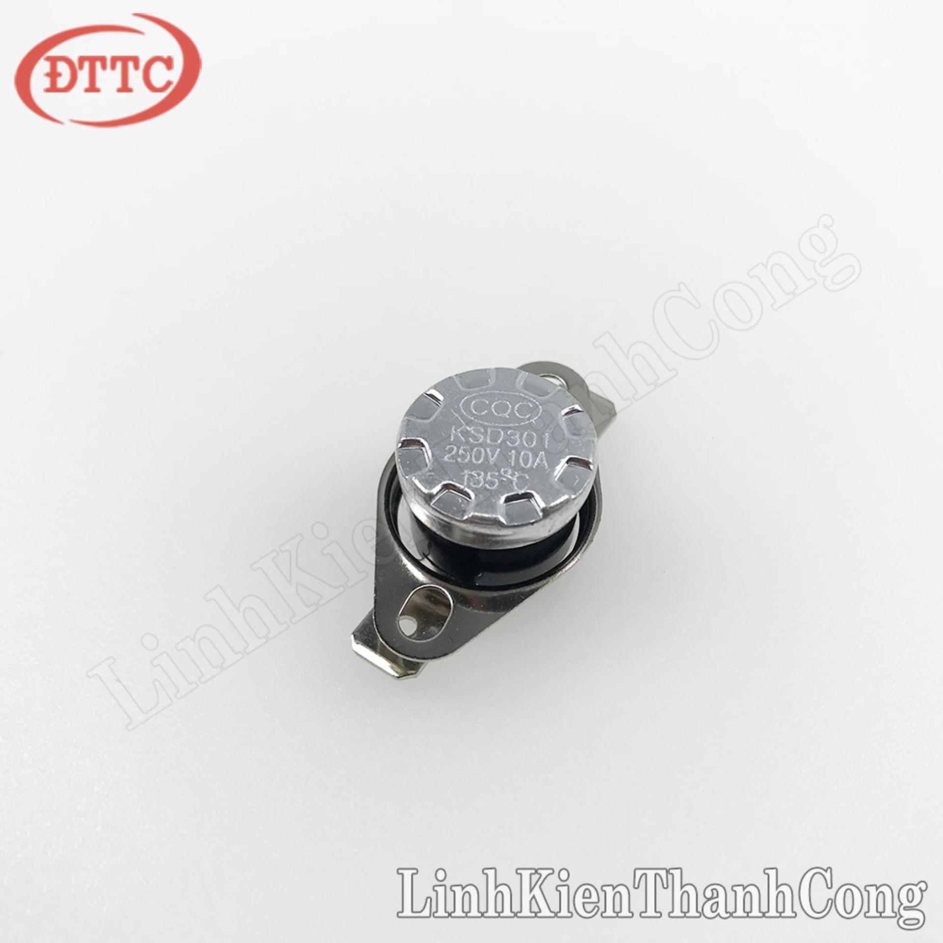 Relay nhiệt 135 độ 10a/250v thường đóng