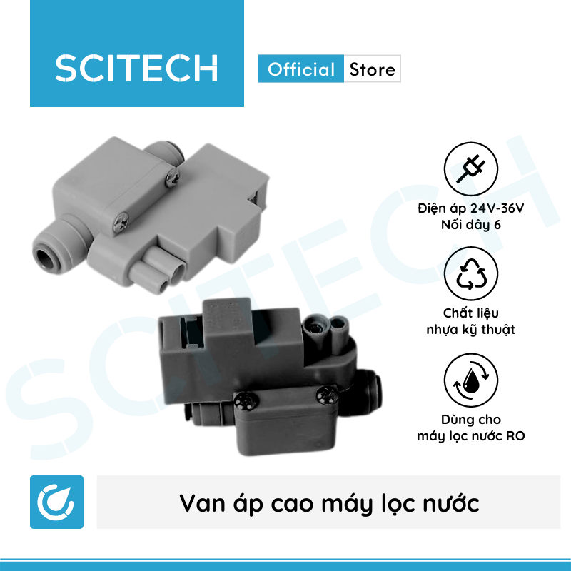 [HCM]Van áp cao máy lọc nước - Scitech Water
