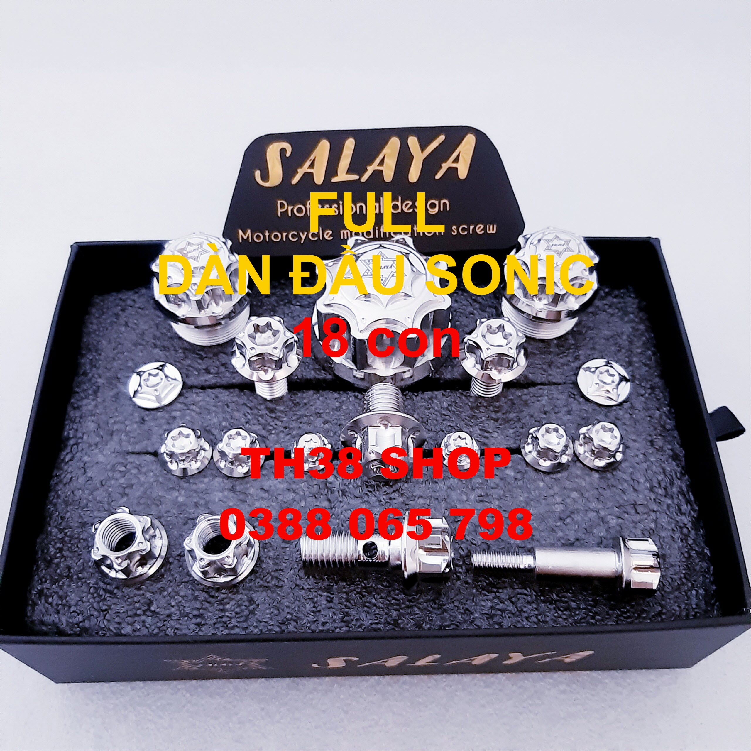 full ốc dàn đầu sonic salaya 18 con