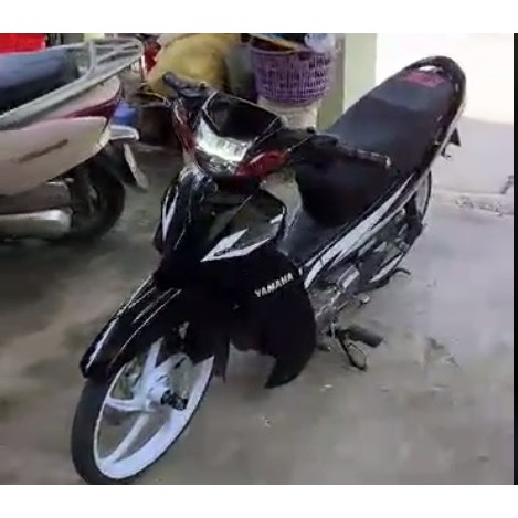 Tem sirius 110 crypton trắng đen