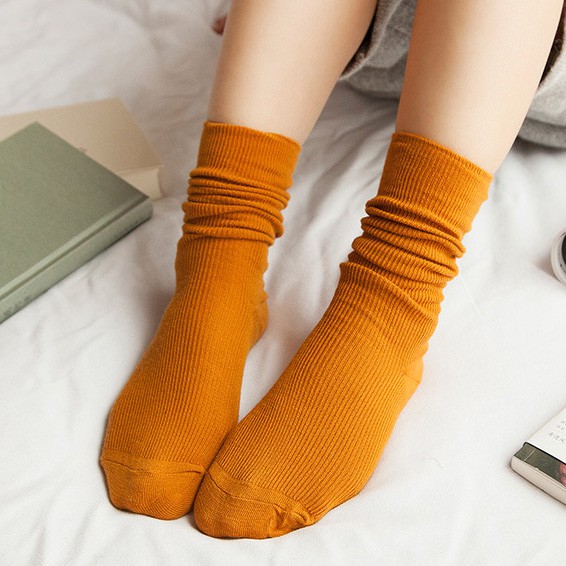 Tất cao cổ len tăm Hàn Quốc
