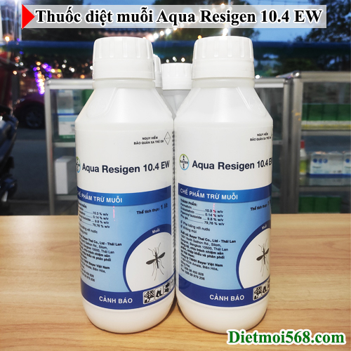 Thuốc diệt muỗi Aqua Resigen 10.4EW - Chai 1 lít