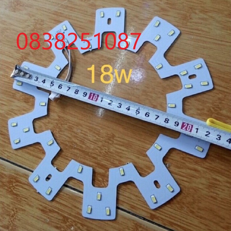 Đèn Led vòng siêu sáng 18W 24W 12W có sáng trắng có sáng vàng
