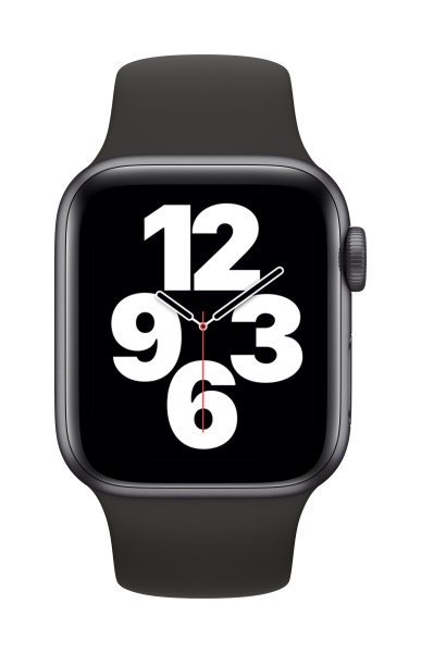[NEW 2020] Đồng hồ thông minh Apple Watch SE 40mm (GPS) Vỏ Nhôm Xám, Dây Cao Su Đen (MYDP2VN/A) - Hàng chính hãng, mới 100%