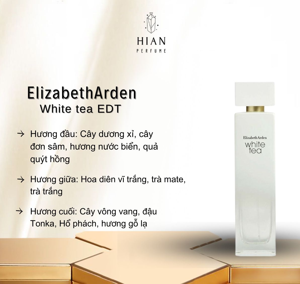 Nước Hoa Chiết Elizabeth Arden White Tea 10ml