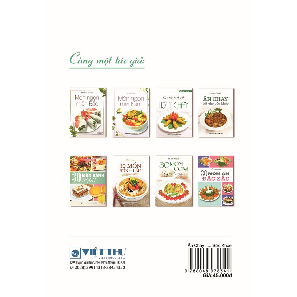 Sách - Ăn Chay Tốt Cho Sức Khỏe