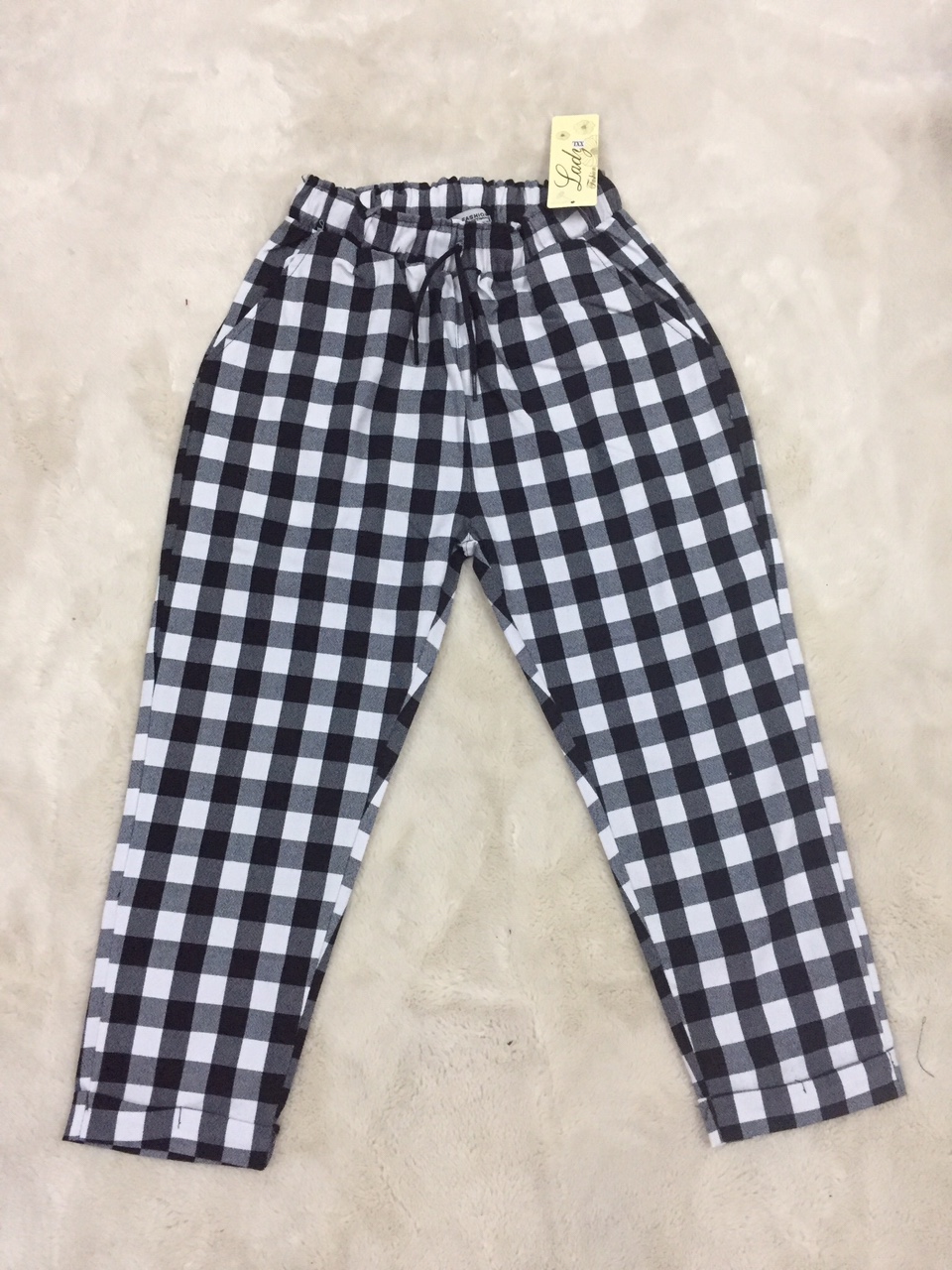 Quần Baggy  Lưng Thun 2 Size 45-55KG
